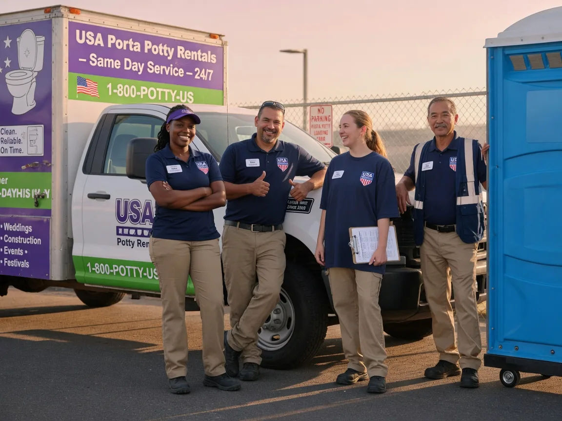 Porta Potty Rental company in La Puente, CA